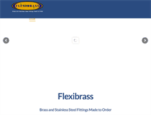 Tablet Screenshot of flexibrass.ie